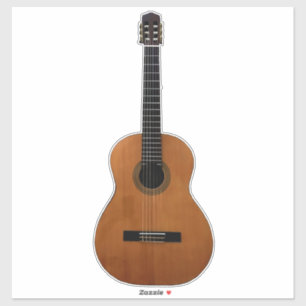 Sticker de guitare musicale