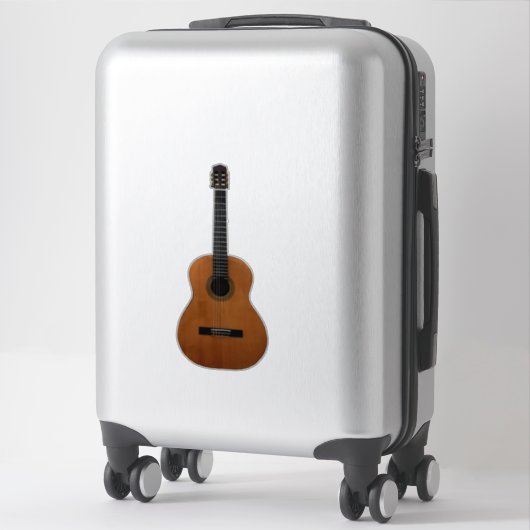 Sticker de guitare musicale (Sur valise)