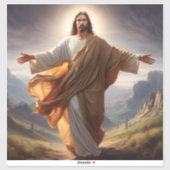 Sticker de Jésus Vinyl (Feuille)