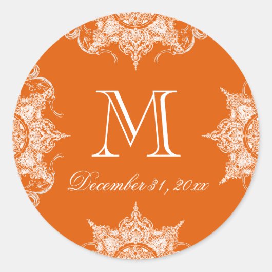 Sticker de jumelage de fils de Damas de toile - Ta (Devant)