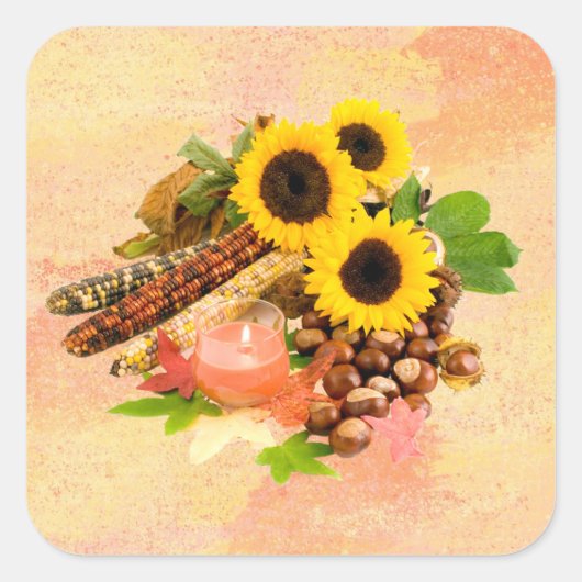 Sticker de la baie de Thanksgiving 1 (Devant)