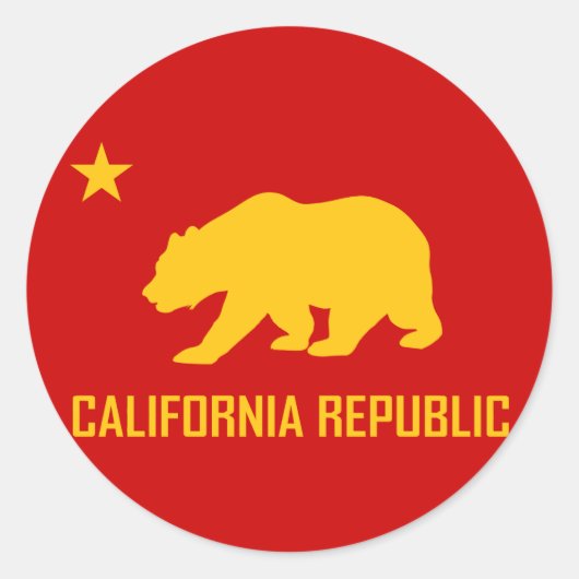 Sticker de la Californie (Devant)