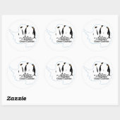 Sticker de la Coalition Antarctique et Océan Austr (Feuille)