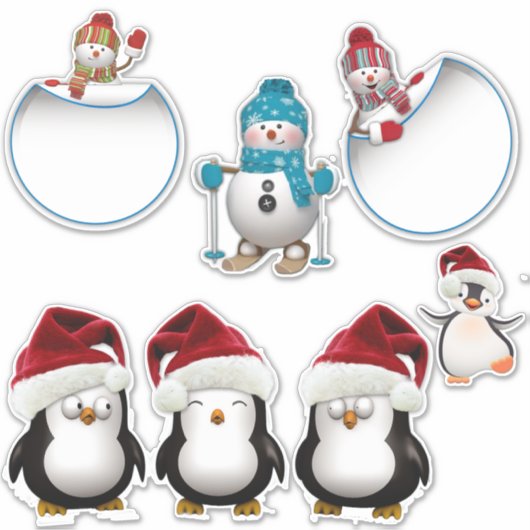 Sticker de la collection de Noël (Devant)