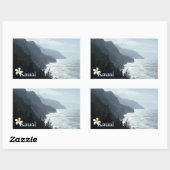 Sticker de la côte de Na Pali (Feuille)