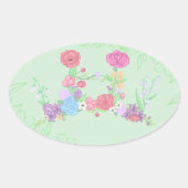 Sticker de la couronne de fleurs de hiérarchie (Devant)