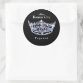Sticker de la couronne style Miss America (Sac)