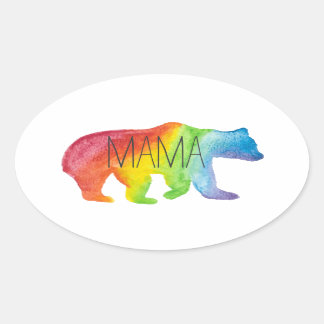Sticker de la famille Fierté de l'ours de maman