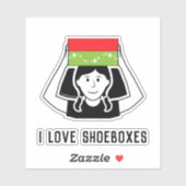 Sticker de la fenêtre de voiture en vinyle de la f (Feuille)