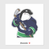 Sticker de la LNH de New Age de Vancouver Canucks (Feuille)
