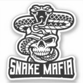 Sticker de la mafia serpent (Devant)