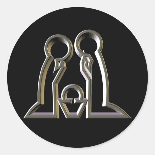 Sticker de la Nativité (Devant)