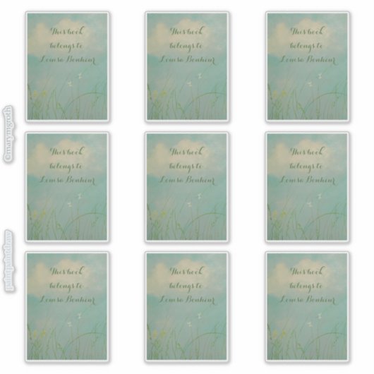 Sticker de la plaque d'immatriculation 'Kansas' (Devant)