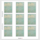 Sticker de la plaque d'immatriculation 'Kansas' (Feuille)