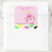 Sticker de la Reine de la Jungle CARRÉ Favor (Sac)