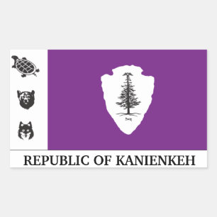 Sticker de la République de Kanienkeh (nation moha