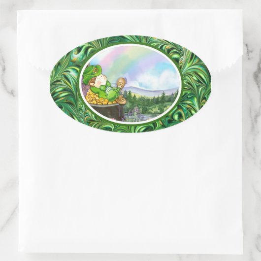 Sticker de la Saint Patrick (Sac)