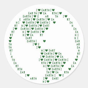 Sticker de la Terre du Coeur