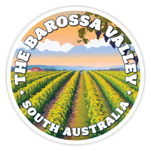 Sticker de la vallée de Barossa, Australie du Sud