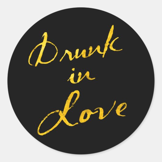 Sticker de l'amour ivre (Devant)