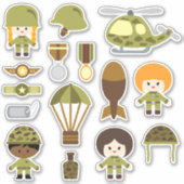 Sticker de l'armée des enfants (Devant)