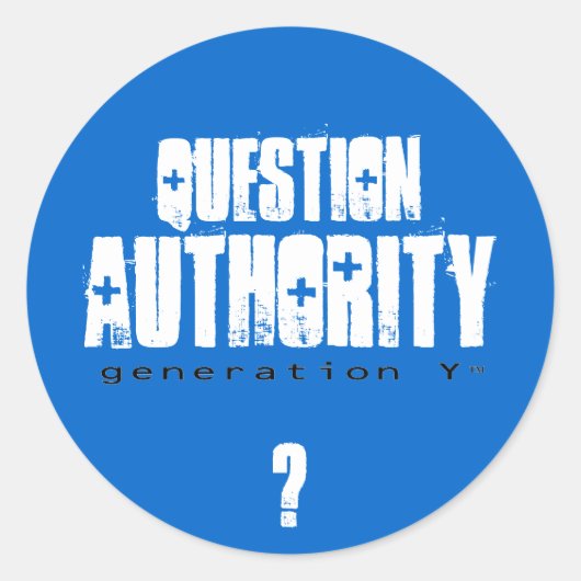 Sticker de l'autorité de question II (Devant)