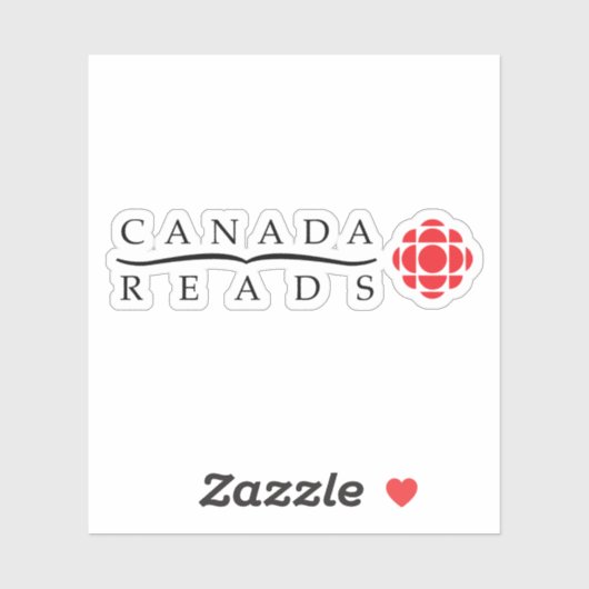 Sticker de lecture de CBC Canada (Feuille)