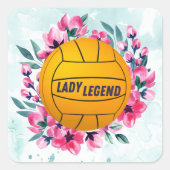 Sticker de légende de la Lady Water Polo (Devant)