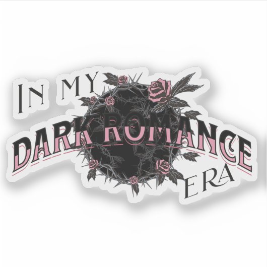Sticker de l'ère de la romance foncée (Devant)