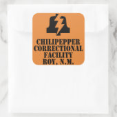 Sticker de l'établissement correctionnel Chilipepp (Sac)