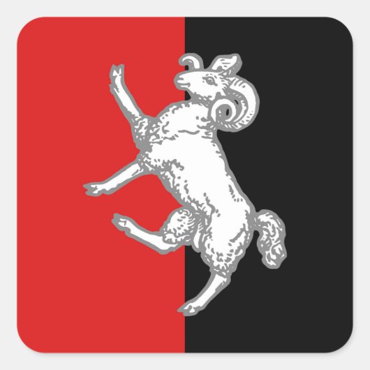 Sticker de l'insigne SCA Gleann Abhann Populace (Devant)