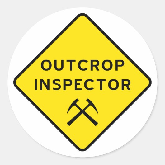 Sticker de l'inspecteur des cultures (Devant)