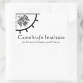 Sticker de l'Institut Gunnhrafn (Sac)