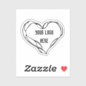 Sticker de logo (Feuille)