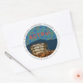 Sticker de logo ACTPol CMB (Enveloppe)