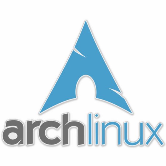 Sticker de logo Arch Linux (Devant)