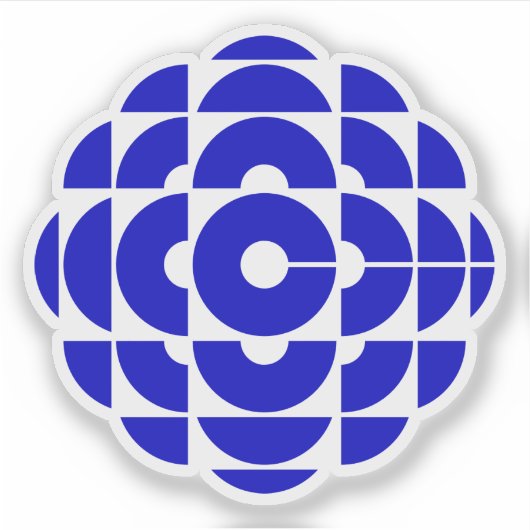 Sticker de logo CBC 1986 (Devant)