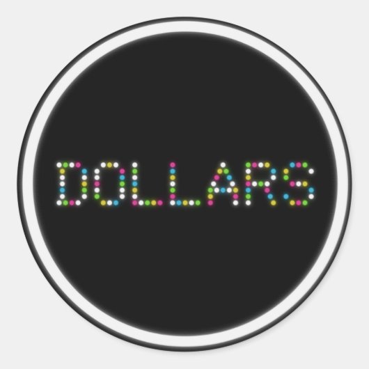 Sticker de logo Dollars (Devant)