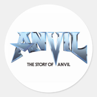 STICKER DE LOGO DU FILM ANVIL BLANC