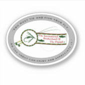 Sticker de logo IBF avec citation cachée (Devant)