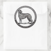 Sticker de logo IWF rond (Sac)