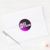 Sticker de logo Jazz Ain't Dead (Enveloppe)