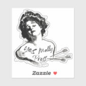 Sticker de logo Molly (Feuille)