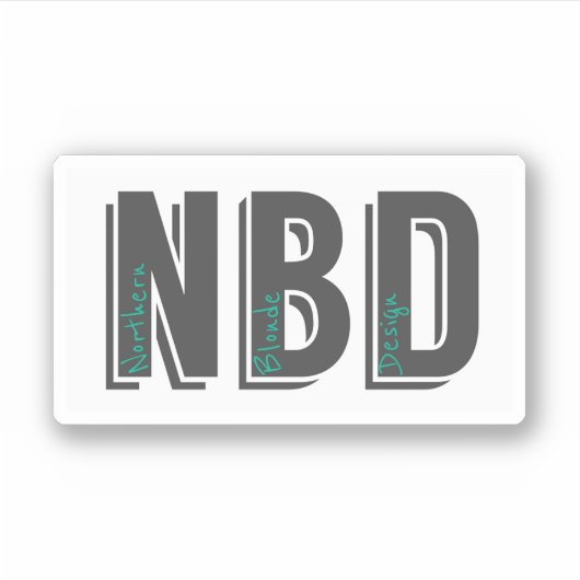 Sticker de logo NBD (Devant)