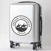 Sticker de logo OET de 14 pouces (Sur valise)