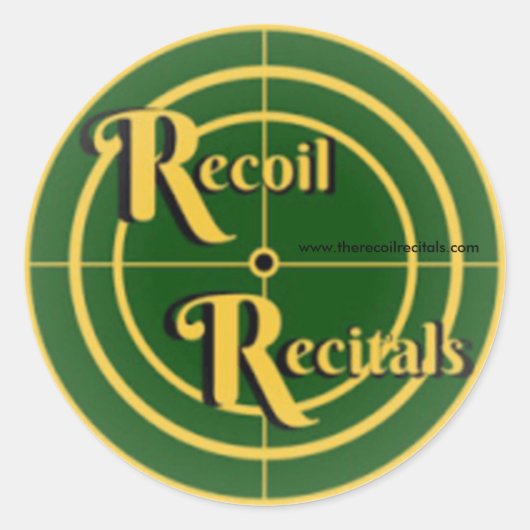 Sticker de logo officiel des récitals Recoil 3" (Devant)