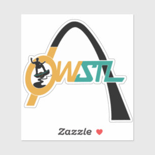 Sticker de logo OW STL