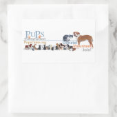 Sticker de logo PUPs (Sac)