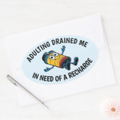 Sticker de lutte amusant (Enveloppe)