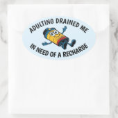 Sticker de lutte amusant (Sac)